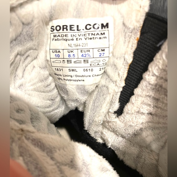 Sorel rain boots size 10 - Picture 5 of 7